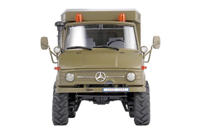 FairRC 1/24 FCX24 Unimog 421 Camper Mod – Green Edition Ready-to-Run