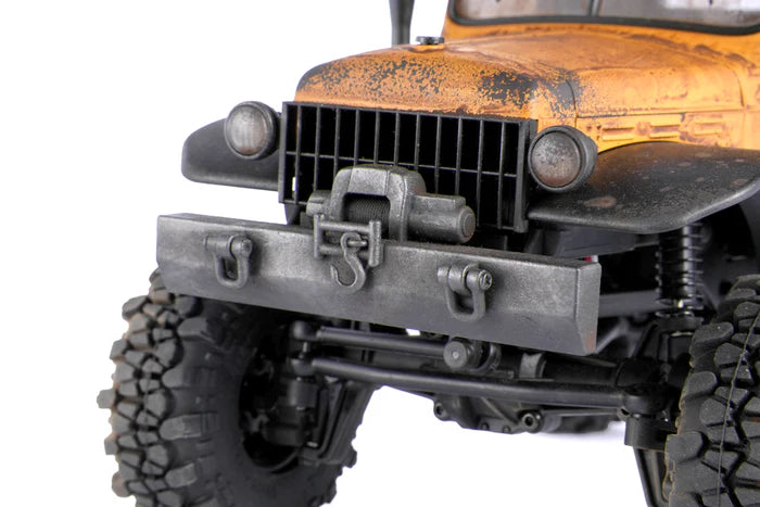 FairRC 1/24 FCX24 Rustwood Mod – Weathered Power Wagon with Real Wood Flatbed (RTR)