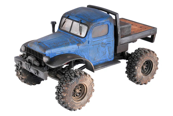 FairRC 1/24 FCX24 Rustwood Mod – Weathered Power Wagon with Real Wood Flatbed (RTR)