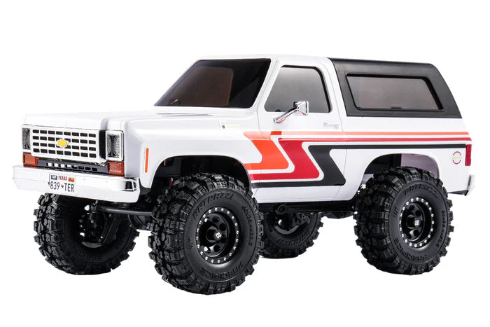 FairRC FCX24 Chevrolet K5 Blazer White Blaze Mod 1/24 4WD Ready to Run Rock Crawler, White