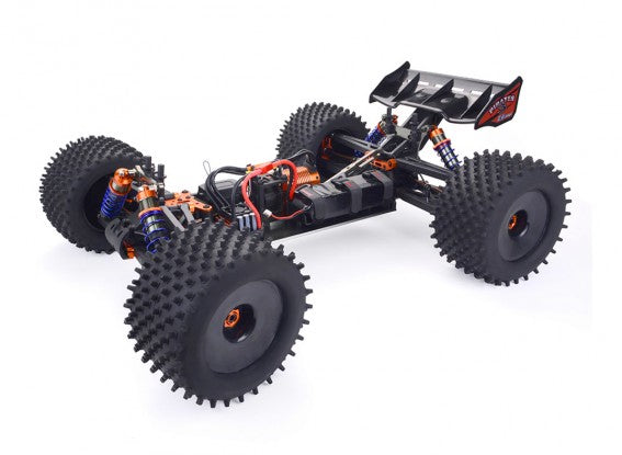 ZD Racing Pirate 2 1/8 Scale 4WD Brushless Truggy Almost Ready-to-Run Red/Black