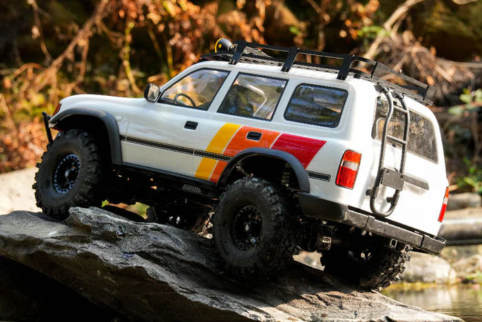 FairRC FCX10 1/10 Toyota LC80 Tri-Color Mod RS – Scale Trail Crawler with Custom Tri-Color Styling