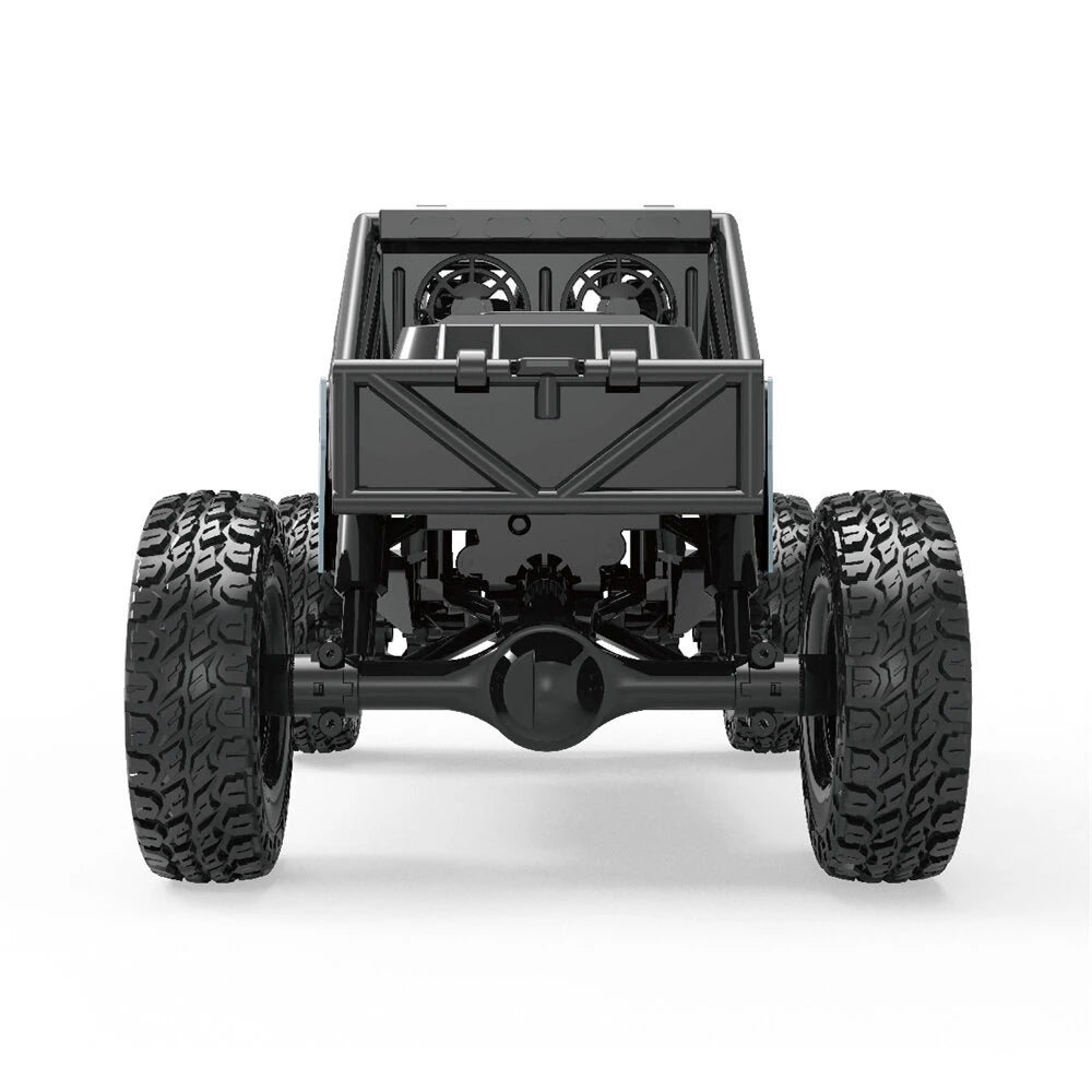 LDRC 18499 1/18 4WD Ready to Run Rock Crawler with Pipe Rack and LED Lights