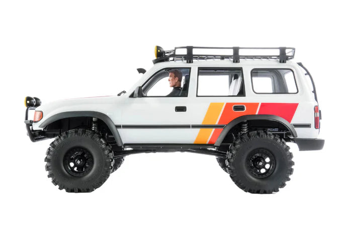 FairRC FCX10 1/10 Toyota LC80 Tri-Color Mod RS – Scale Trail Crawler with Custom Tri-Color Styling