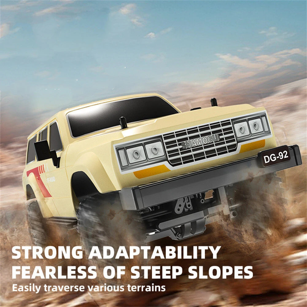 SHAMOGUI DG92 1/12 4WD Ready to Run Off-Road Climbing Truck with LED Lights