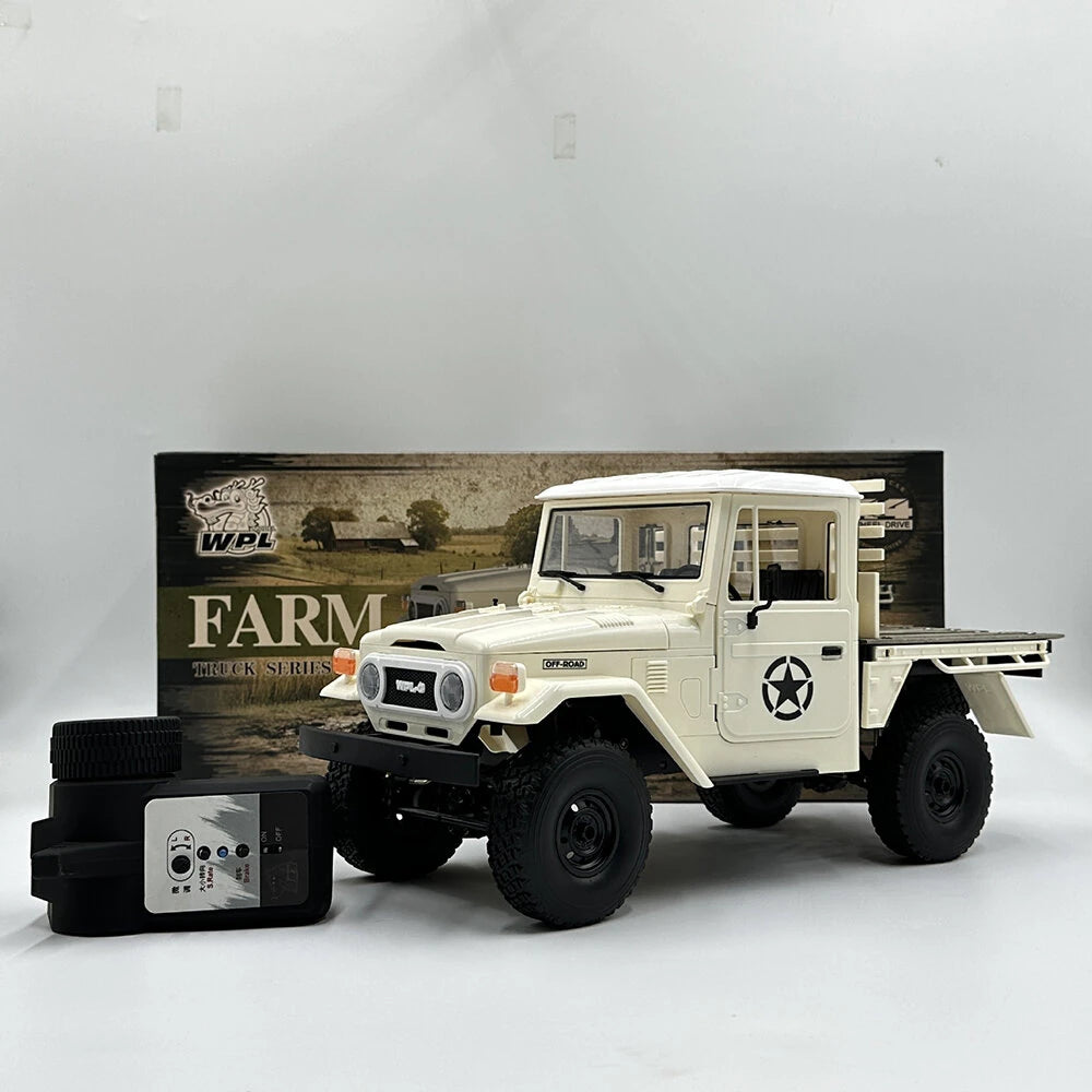 WPL C44 1/16 4WD Ready to Run RC Crawler Truck, Toyota FJ45-Inspired