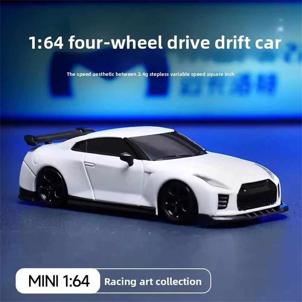 MCARRO MC061 1/64 Scale 4WD Mini Drift RC Car – Ready to Run, LED Lights