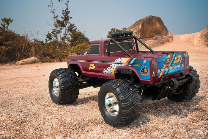 FMS 1/10 Ford F100 Monster Truck RTR – Vintage Ford Pickup Style Meets Modern Bashing Power