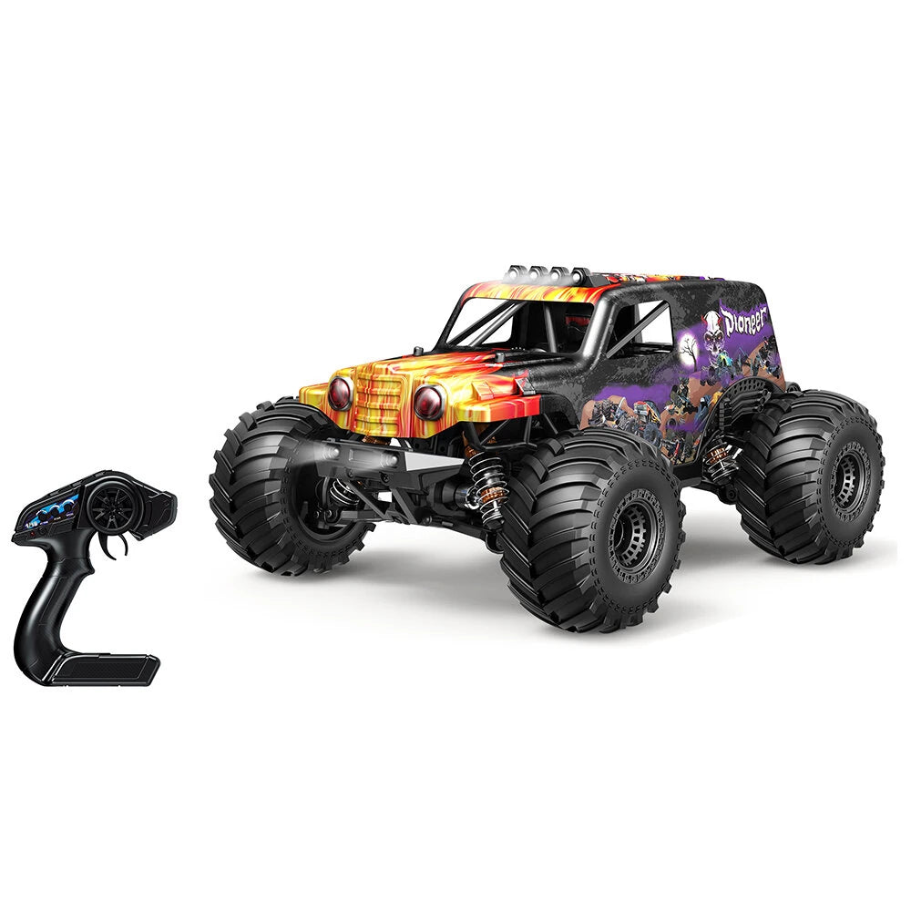 HS HS14411 1/14 4WD Ready to Run Brushless RC Truck with LED Lights and Full Proportional Control
