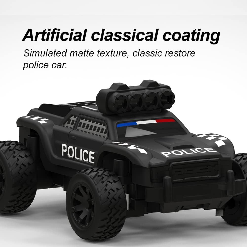 FLYCOLOR Turbo Racing 1:76 Scale Drift RC Car – Full Proportional 2WD with Gyro & Dual Shells (RTR)