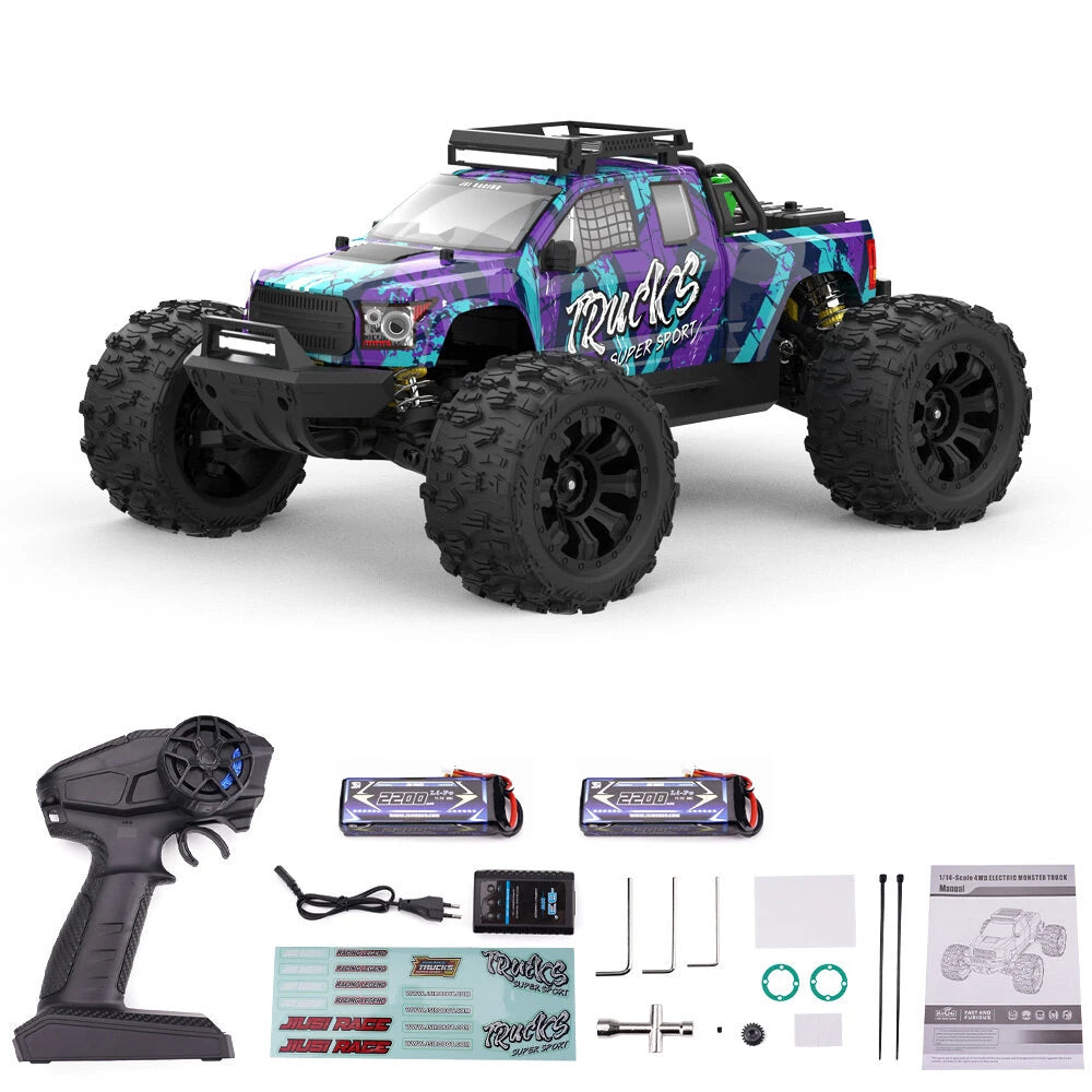 JIUSI PT14R 1/14 Brushless 4WD Ready to Run RC Off-Road Truck