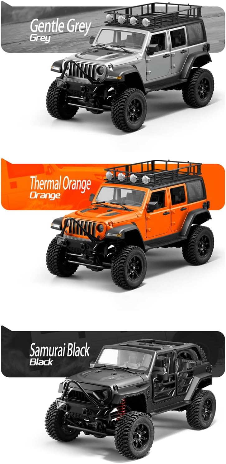 GoolRC 1/12 Scale 4WD All-Terrain RC Rock Crawler with Lights