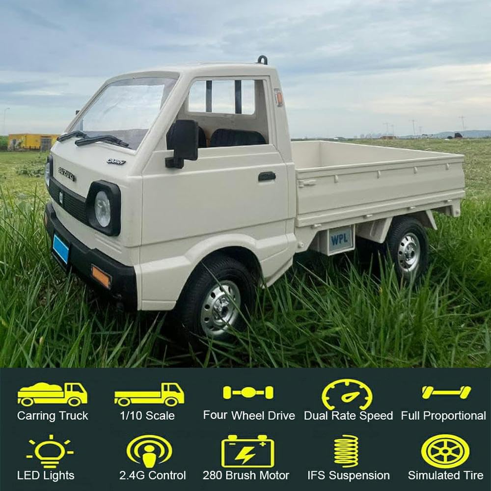 WPL D14 1/10 Scale Suzuki Kei Truck 4WD RC Car