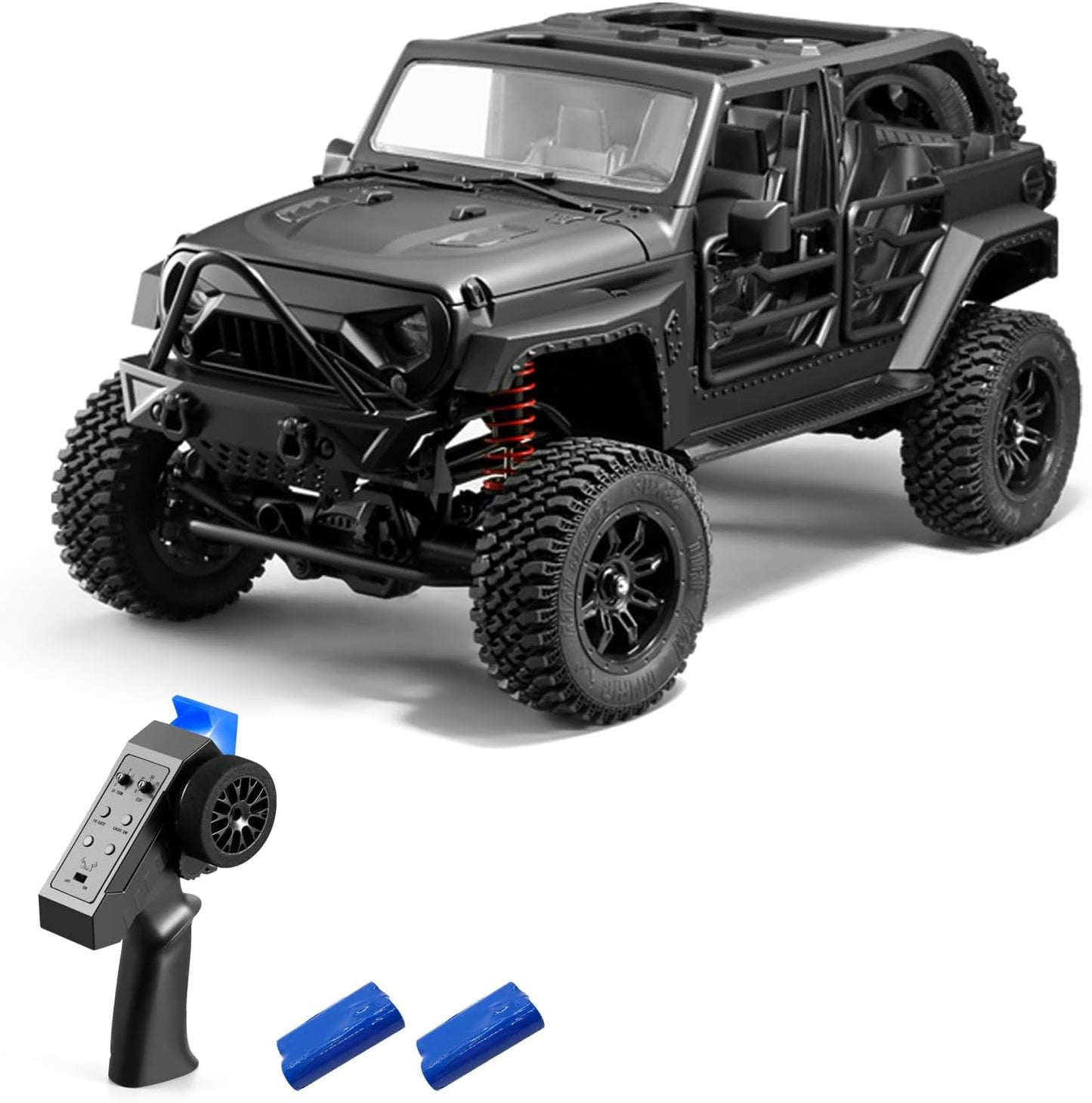 GoolRC 1/12 Scale 4WD All-Terrain RC Rock Crawler with Lights