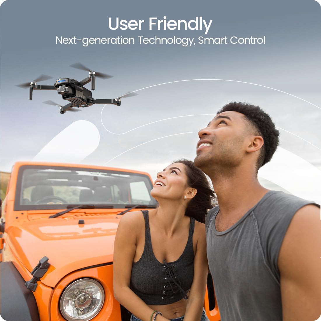 Holy Stone HS360S 4K GPS Drone with 5G Transmission and 2 Batteries