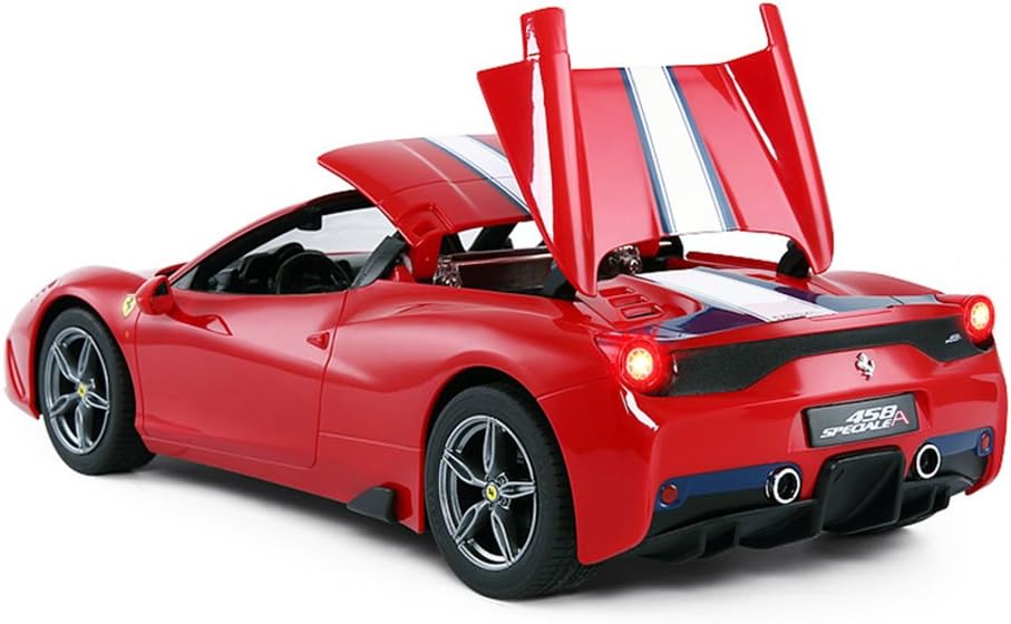 RASTAR 1/14 Scale Ferrari 458 Speciale A RTR RC Car – Licensed, Convertible Roof