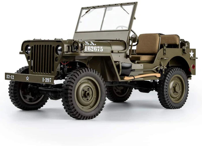RocHobby 1/6 Scale 1941 MB Scaler – Military-Style Rock Crawler / Scale Truck