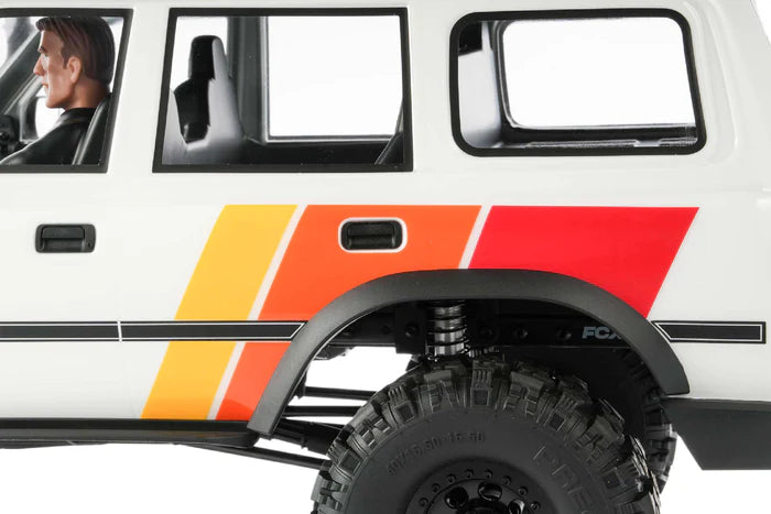 FairRC FCX10 1/10 Toyota LC80 Tri-Color Mod RS – Scale Trail Crawler with Custom Tri-Color Styling