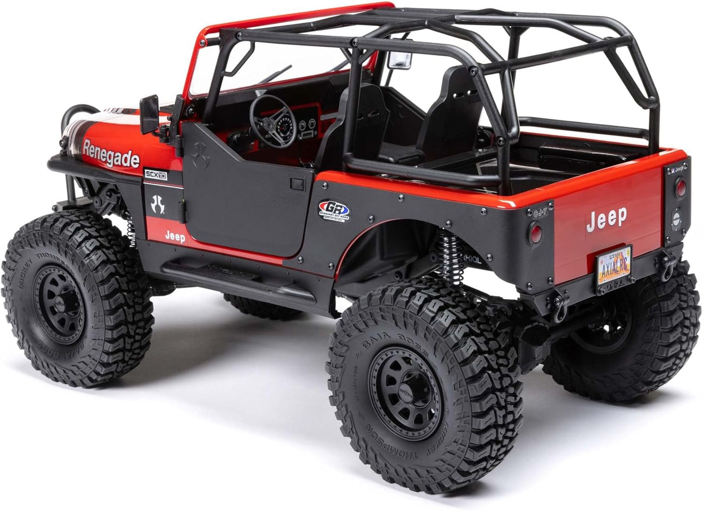 Axial SCX10 III Jeep CJ-7 1/10 4WD Ready to Run Brushed Rock Crawler, Grey