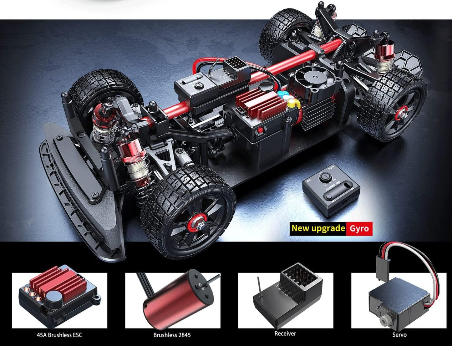 MJX Hyper Go 14301 1/14 4WD Brushless On-Road RC Drift Car – High-Speed All-Road Performance