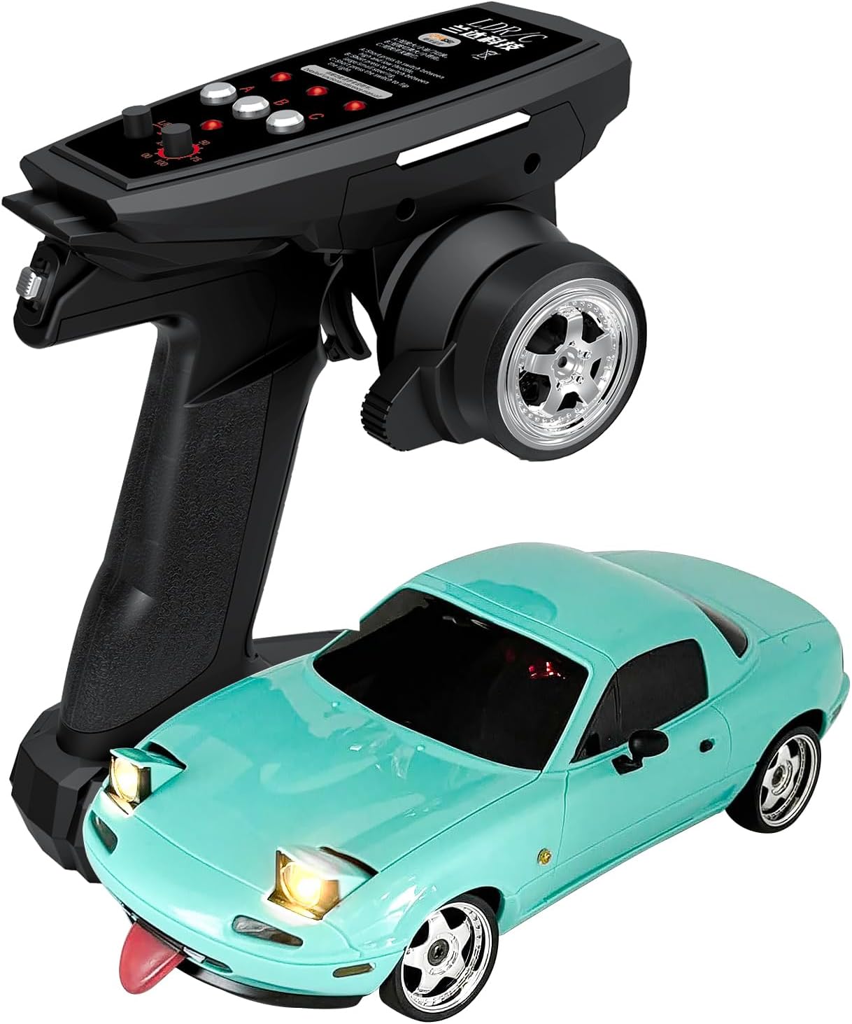 ARRIS LD1804 1/18 Mazda MX-5 RWD Mini RC Drift Car with Gyro and LED Lights