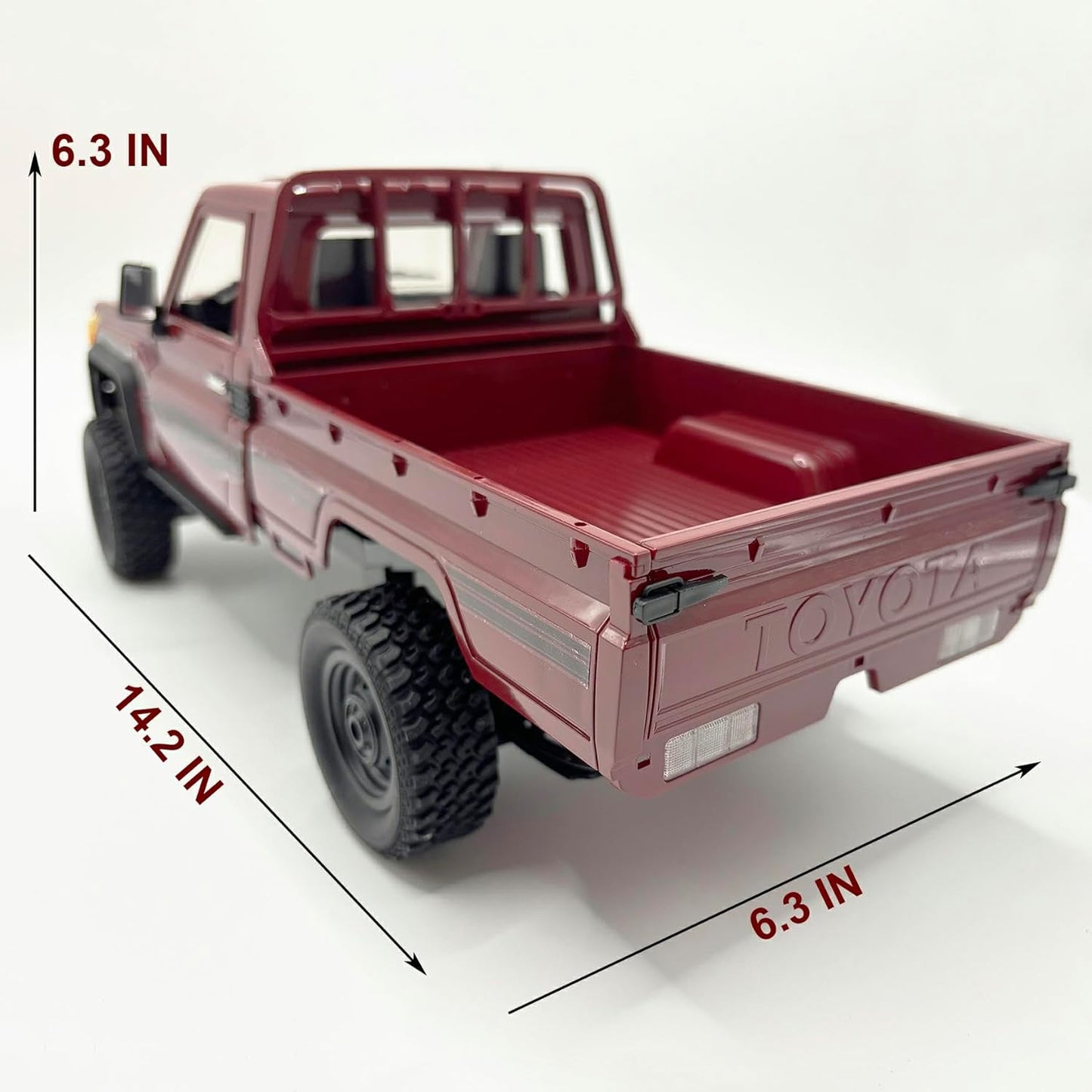 WPLDEWAN 1/12 Scale Toyota Land Cruiser MN82 4WD RC Rock Crawler