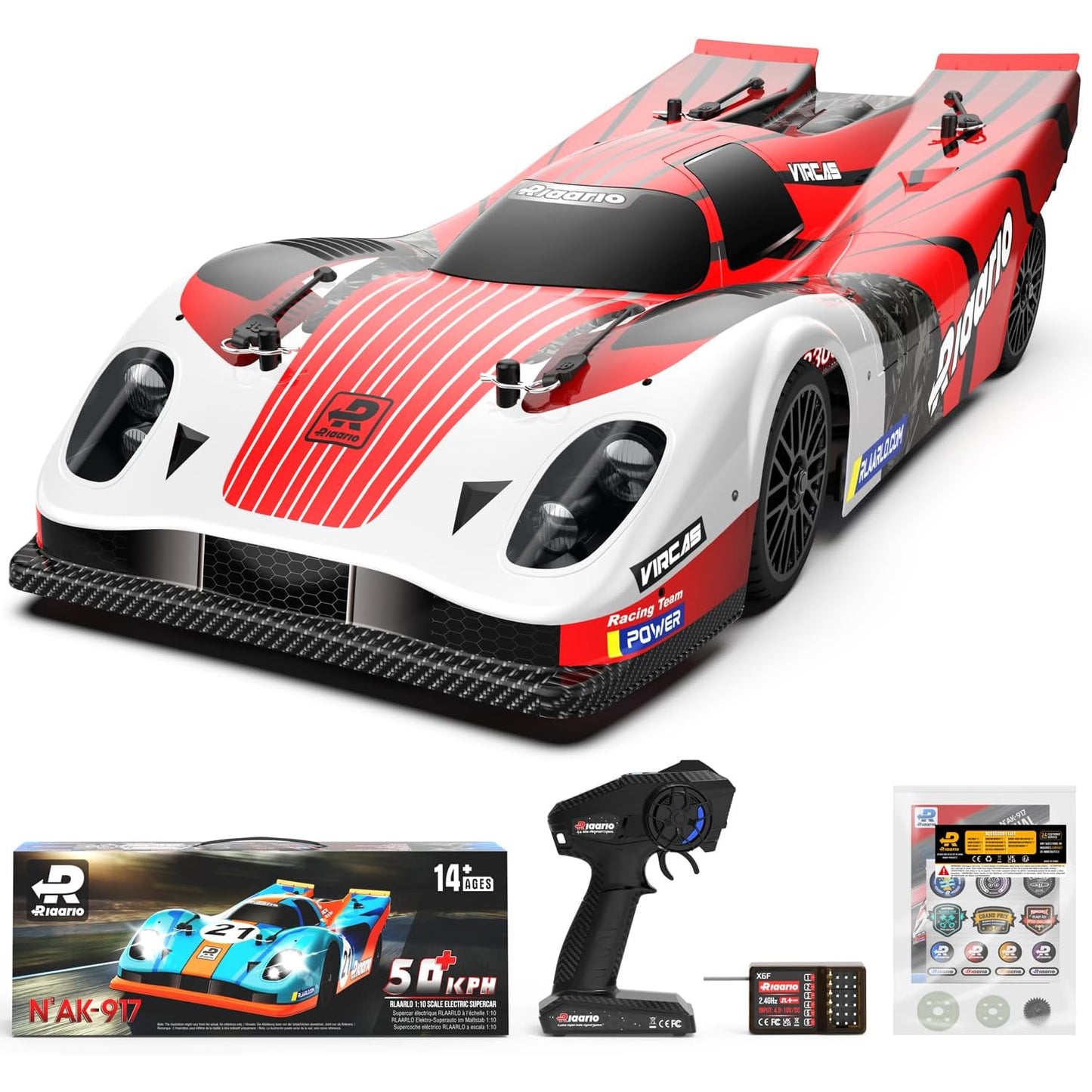 AMORIL 1/10 AK-917 2WD Brushed RTR On-Road RC Supercar