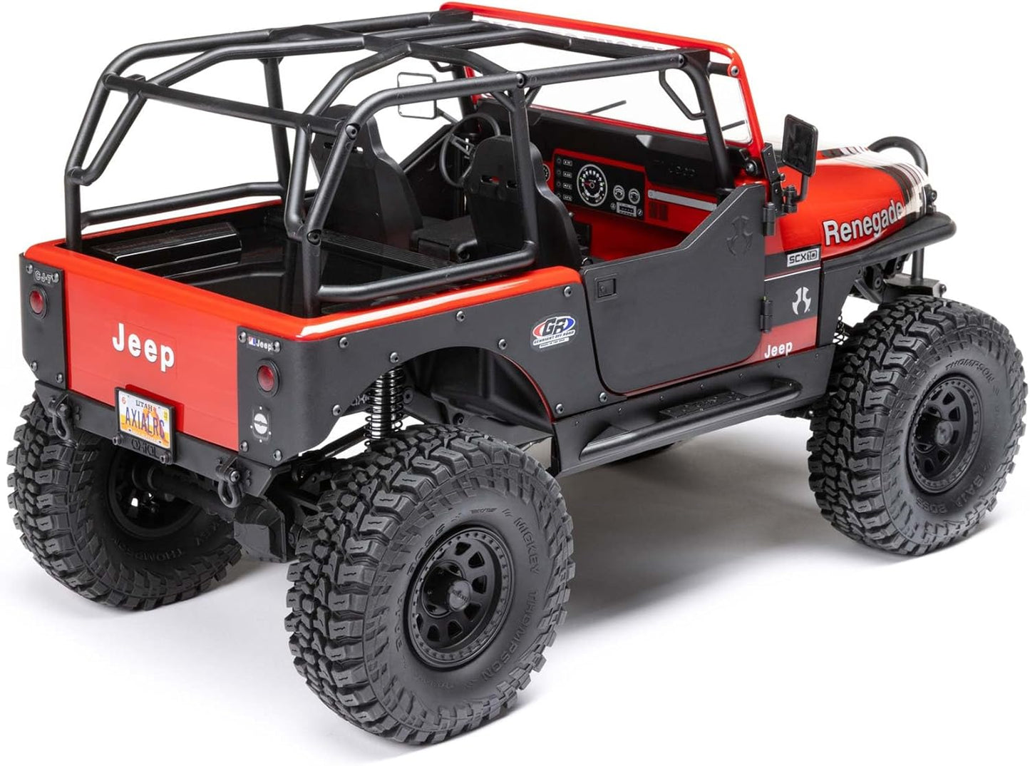 Axial SCX10 III Jeep CJ-7 1/10 4WD Ready to Run Brushed Rock Crawler, Grey
