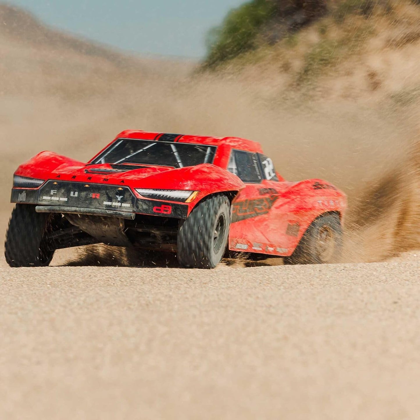 ARRMA Fury MEGA 550 2WD 1/10 Ready to Run Short Course Truck with Battery and Charger