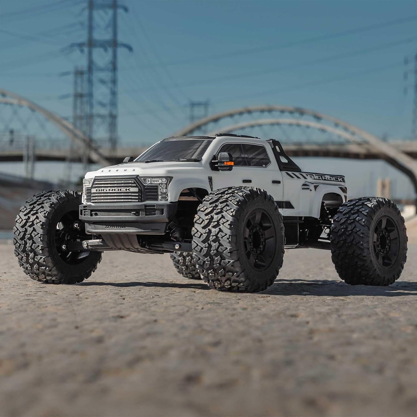 ARRMA 1/7 Big Rock 6S BLX 4x4 Monster Truck – Ready-to-Run, Crew Cab Crew Style