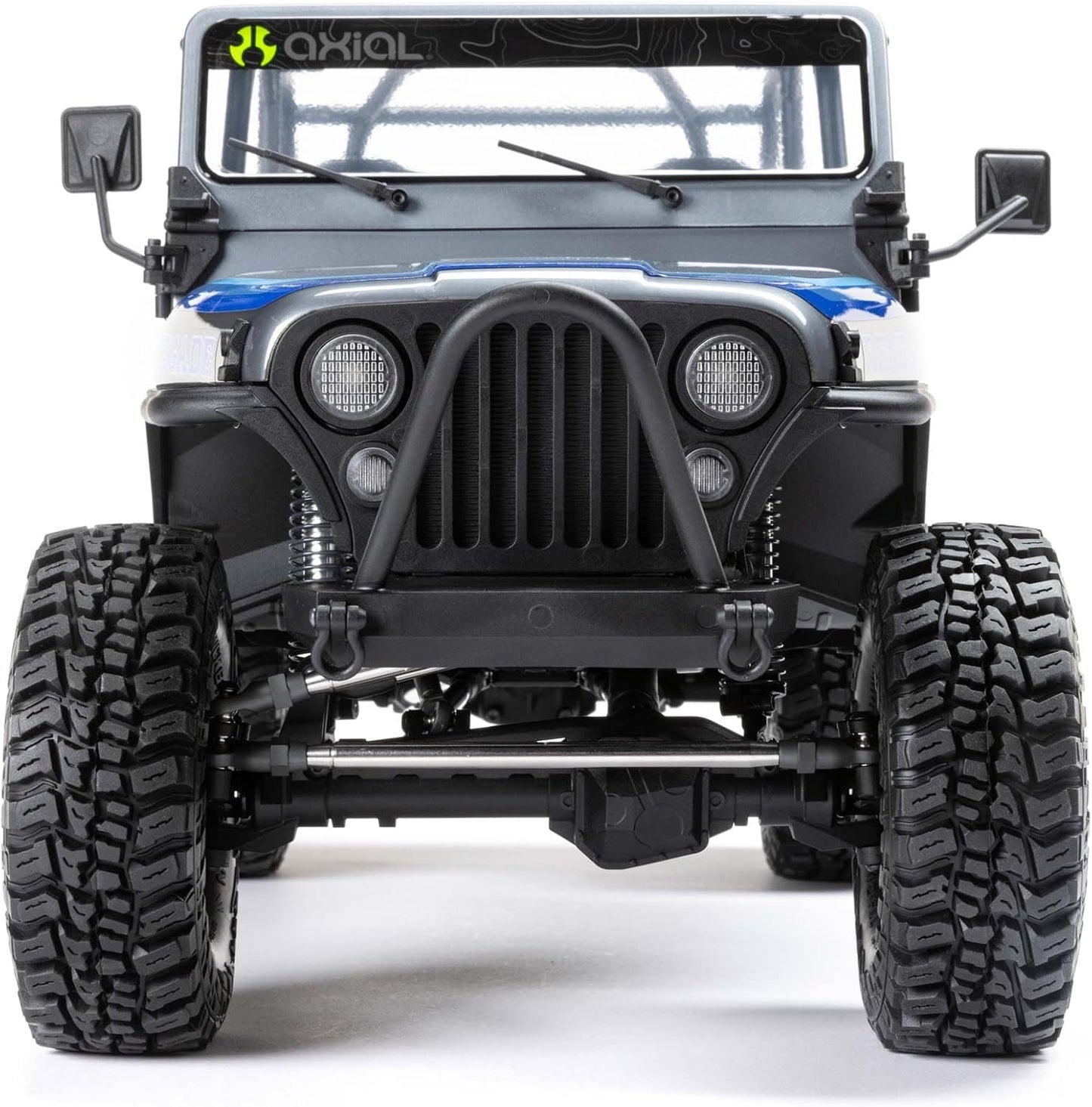 Axial SCX10 III Jeep CJ-7 1/10 4WD Ready to Run Brushed Rock Crawler, Grey