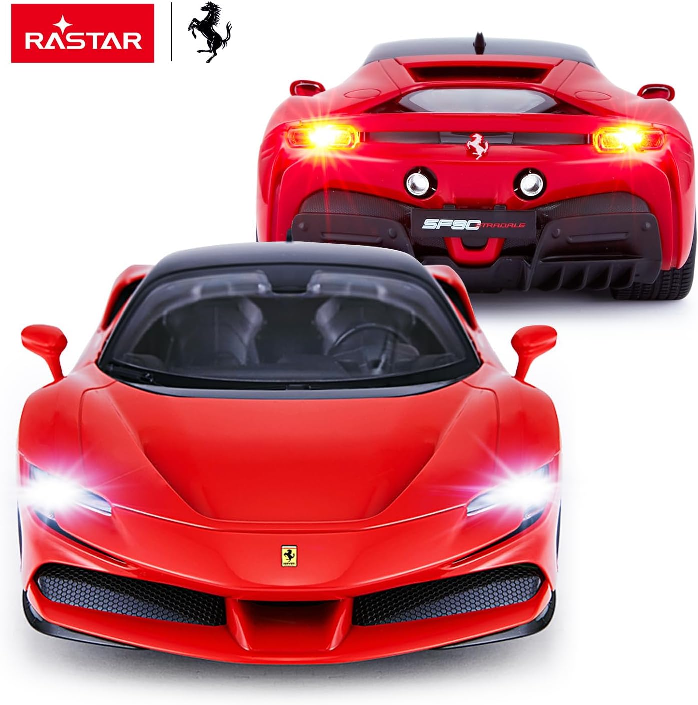 RASTAR 1/14 Ferrari SF90 Stradale RTR Remote Control Supercar