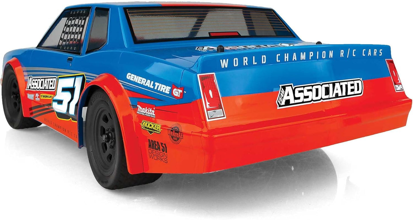 Team Associated SR10M 1/10 2WD Ready-to-Run Dirt Oval RC Car LiPo Combo