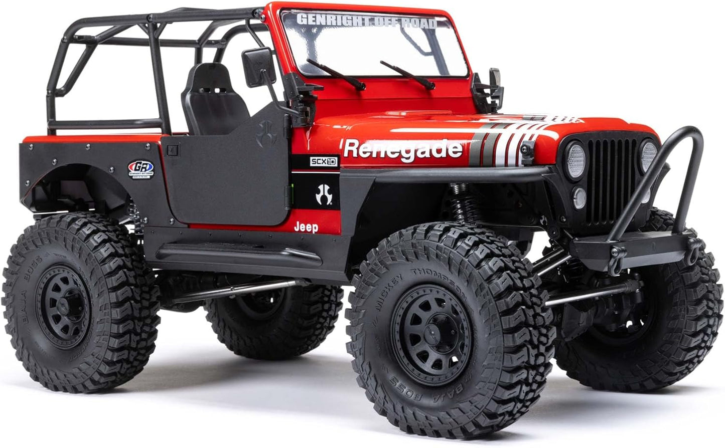 Axial SCX10 III Jeep CJ-7 1/10 4WD Ready to Run Brushed Rock Crawler, Grey