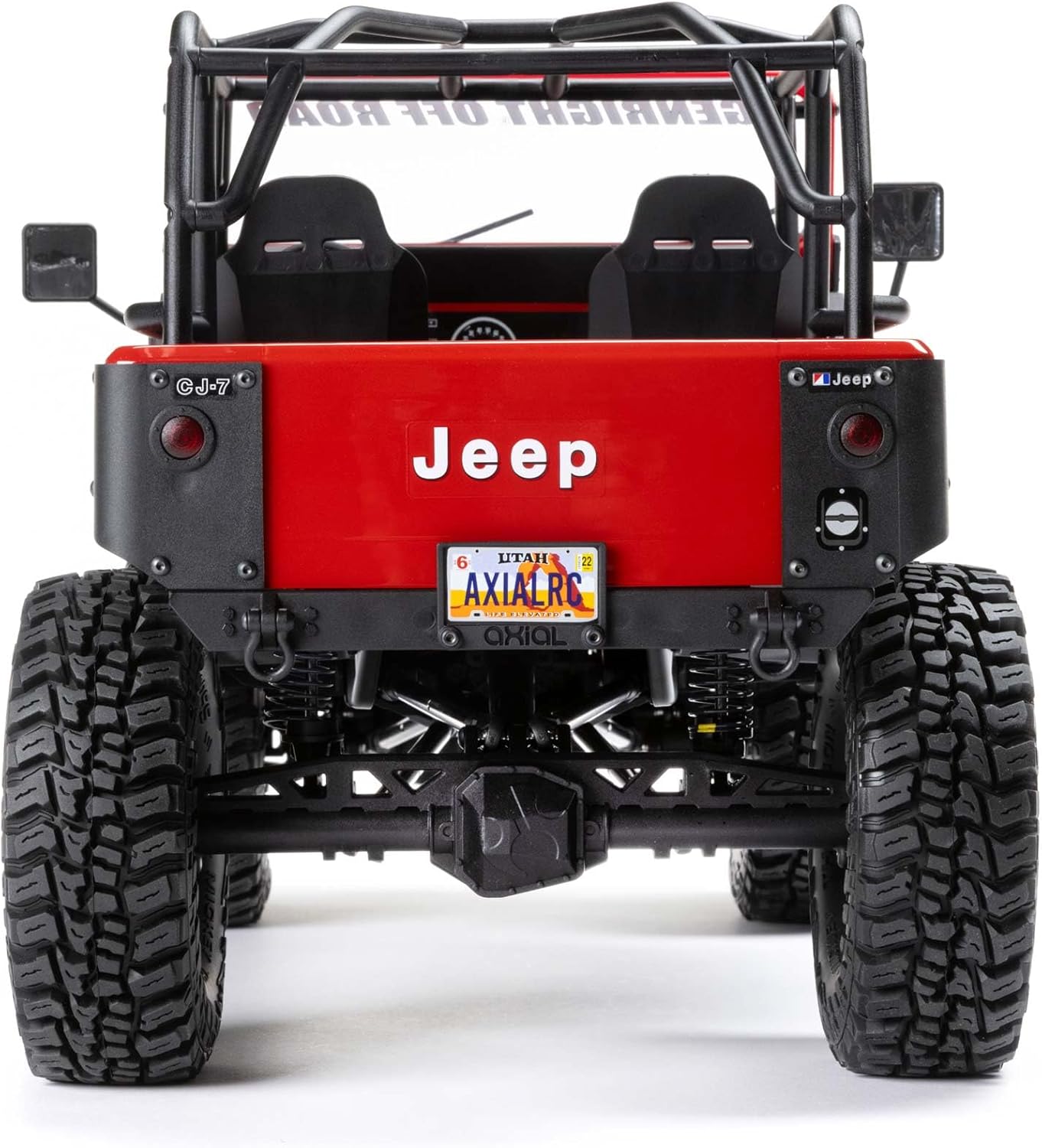 Axial SCX10 III Jeep CJ-7 1/10 4WD Ready to Run Brushed Rock Crawler, Grey