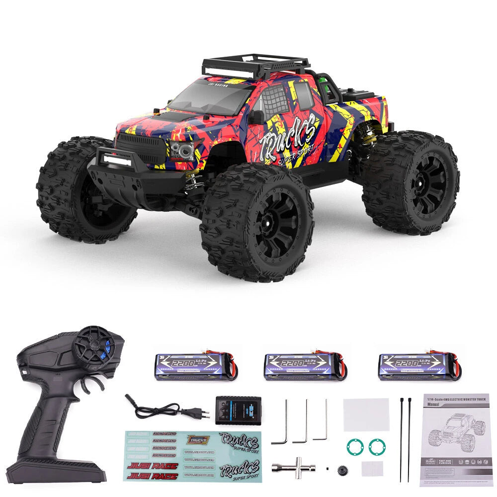 JIUSI PT14R 1/14 Brushless 4WD Ready to Run RC Off-Road Truck