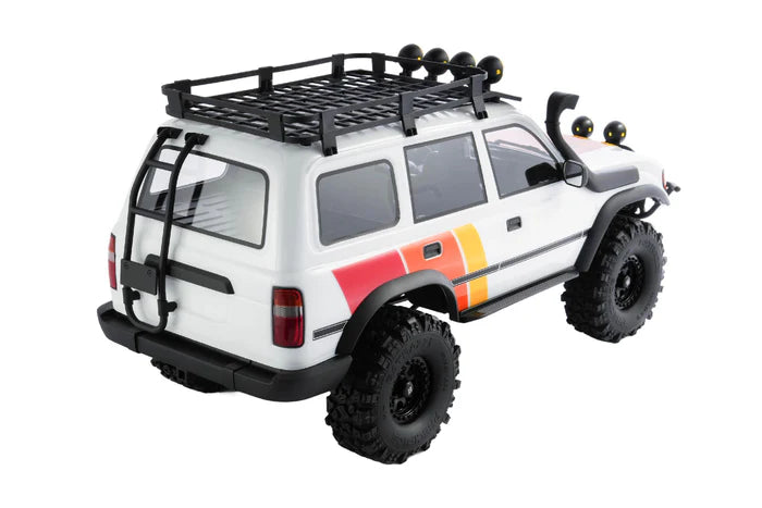 FairRC FCX10 1/10 Toyota LC80 Tri-Color Mod RS – Scale Trail Crawler with Custom Tri-Color Styling