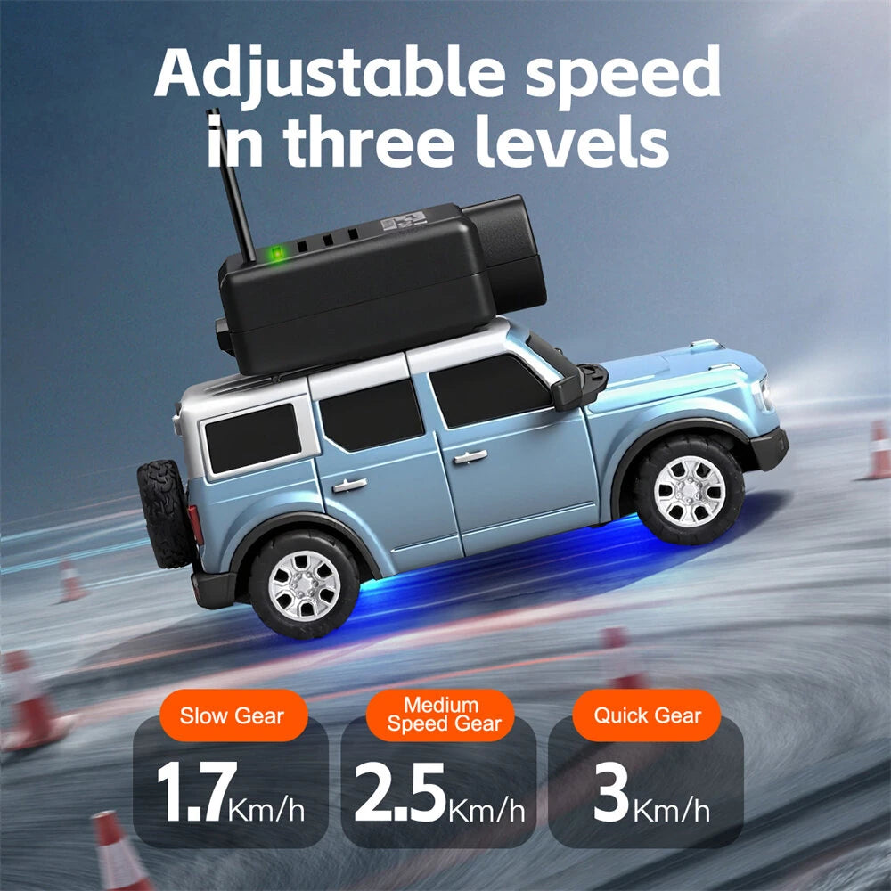 Wltoys 6405-C 1/64 FPV Drift Car – RWD, WiFi Camera, Micro Scale, Ready to Run
