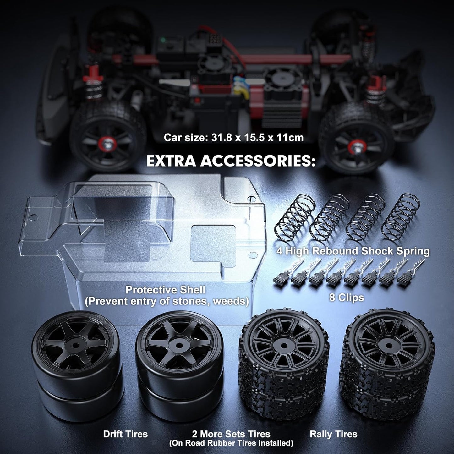 MJX Hyper Go 14301 1/14 4WD Brushless On-Road RC Drift Car – High-Speed All-Road Performance