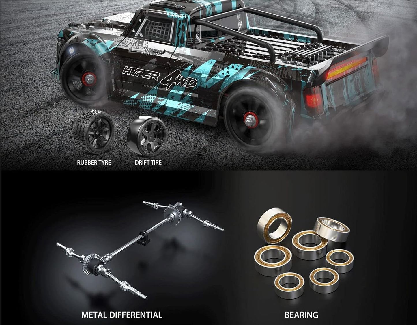 MJX Hyper Go 14301 1/14 4WD Brushless On-Road RC Drift Car – High-Speed All-Road Performance