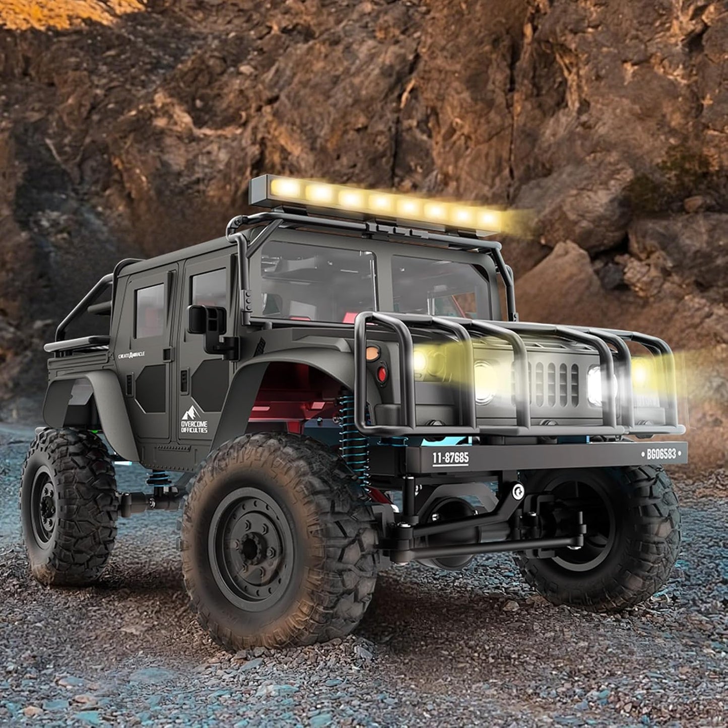 SIMREX 1/12 Scale 4WD All-Terrain RC Off-Road Truck