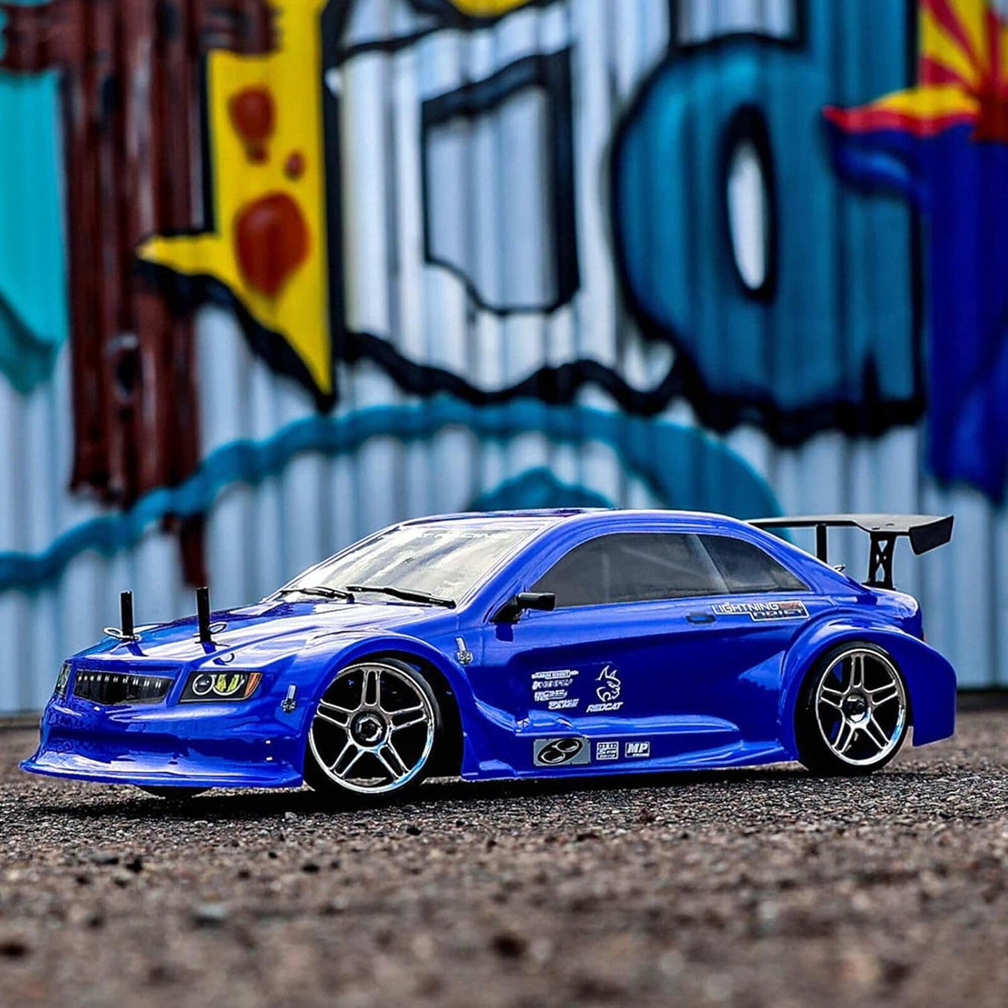 Redcat Racing EPX Drift Car 1/10 4WD Ready-to-Run with Metallic Blue Body