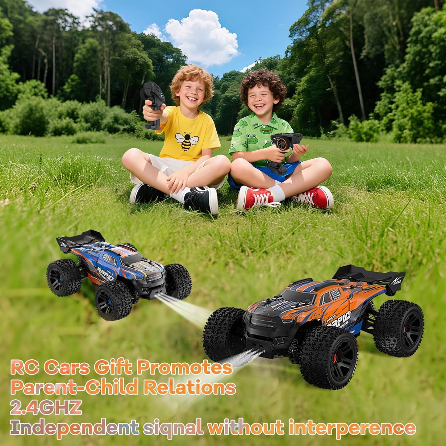 Nikuku 1/20 Scale 4WD All-Terrain Waterproof RC Truck – High-Speed Ready-to-Run