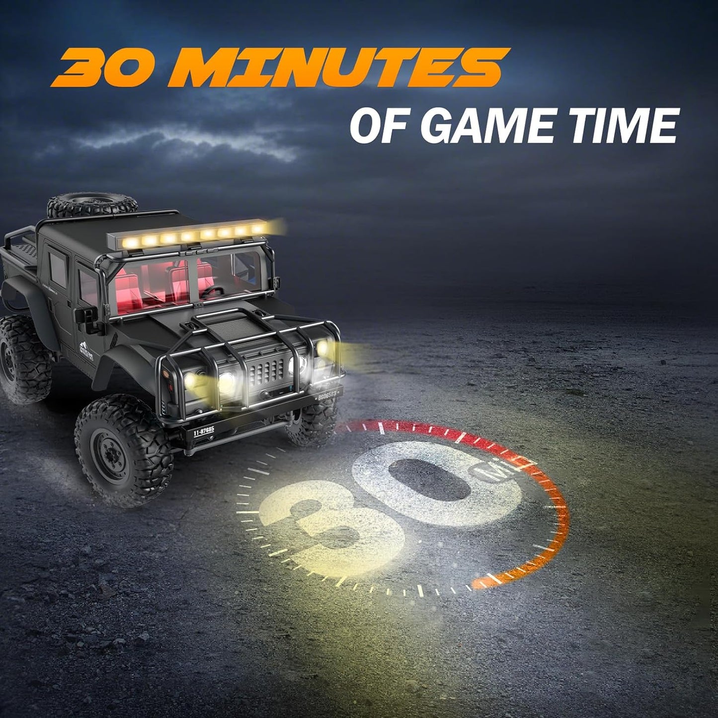 SIMREX 1/12 Scale 4WD All-Terrain RC Off-Road Truck
