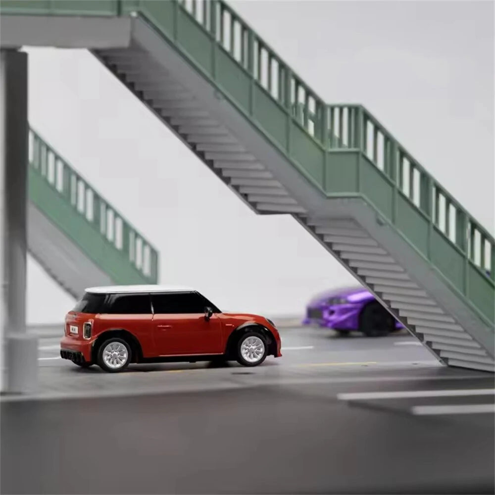 Turbo Racing 1/76 RWD Ready to Run Drift RC Car, BMW Mini Cooper F56 3-Door Hatch