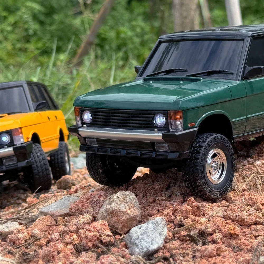 LDRC 1/18 4WD Rock Crawler RTR – Bridge-Axle Off-Road Climber with LED Lights