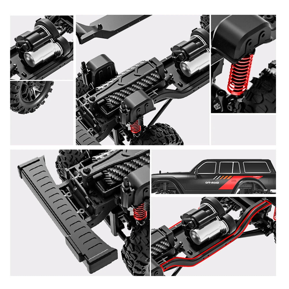 SHAMOGUI DG92 1/12 4WD Ready to Run Off-Road Climbing Truck with LED Lights