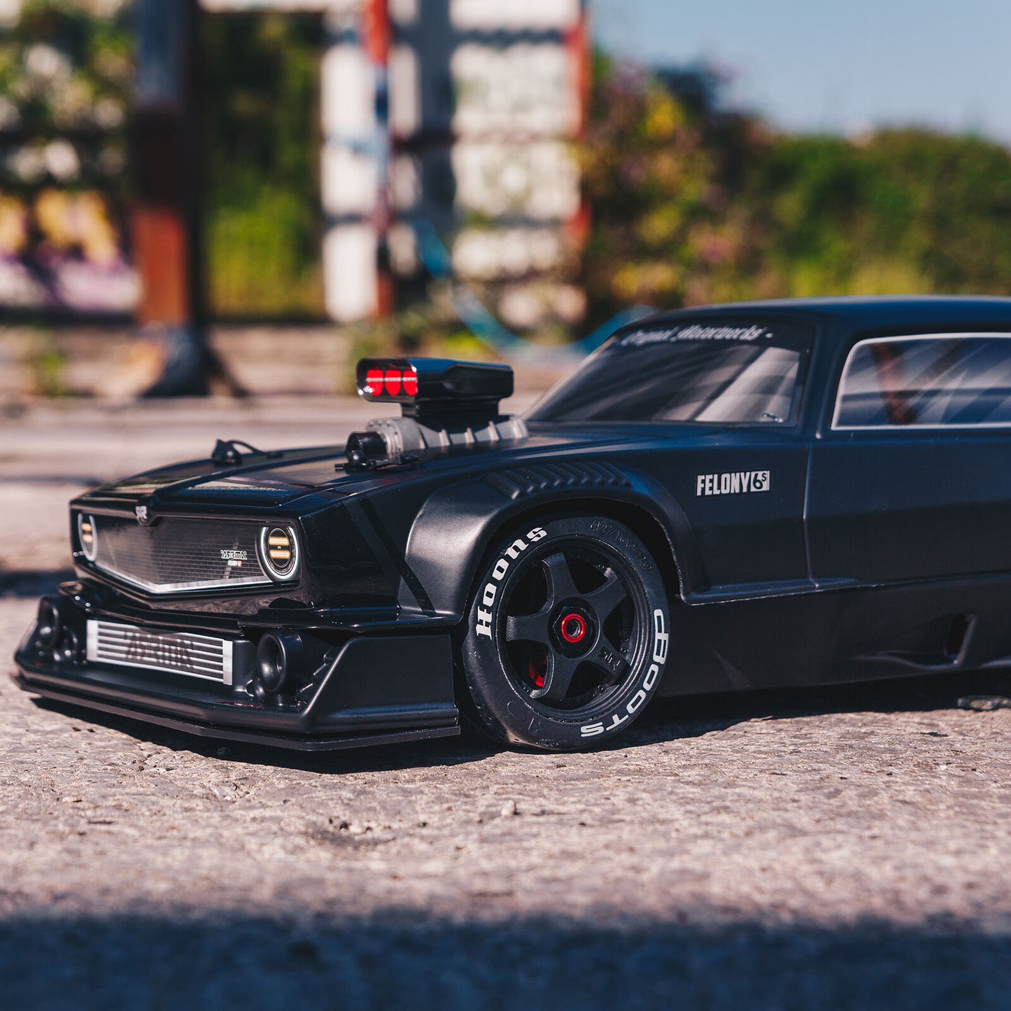 ARRMA 1/7 FELONY 6S BLX 4WD Brushless On-Road RC Muscle Car – Retro Street Bash