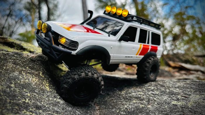 FairRC FCX18 LC80 Tri-Color V2 1/18 4WD Ready to Run Brushless Rock Crawler