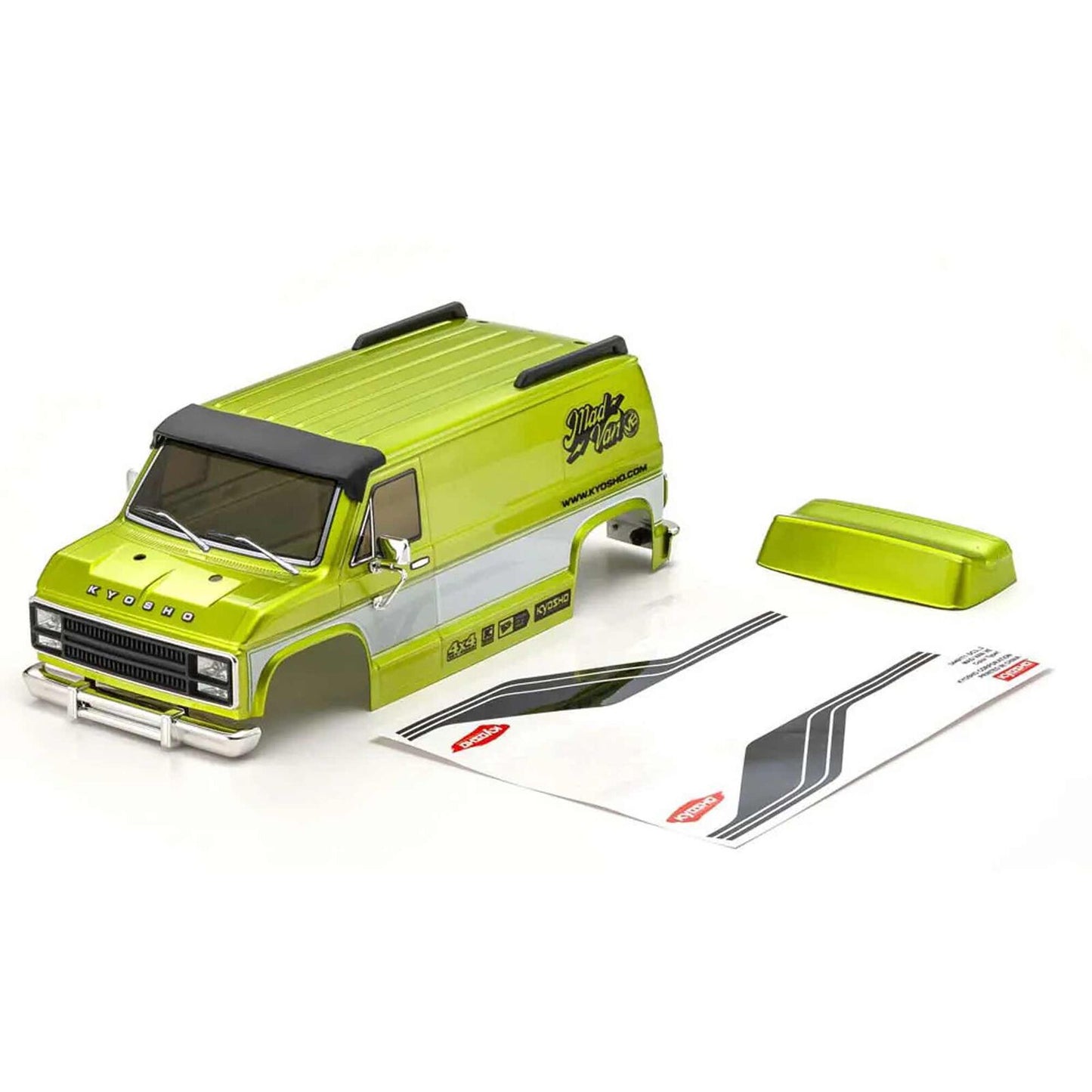 Kyosho 1/10 Mad Van Fazer Mk2 4WD Brushless RC Monster Truck – Gold